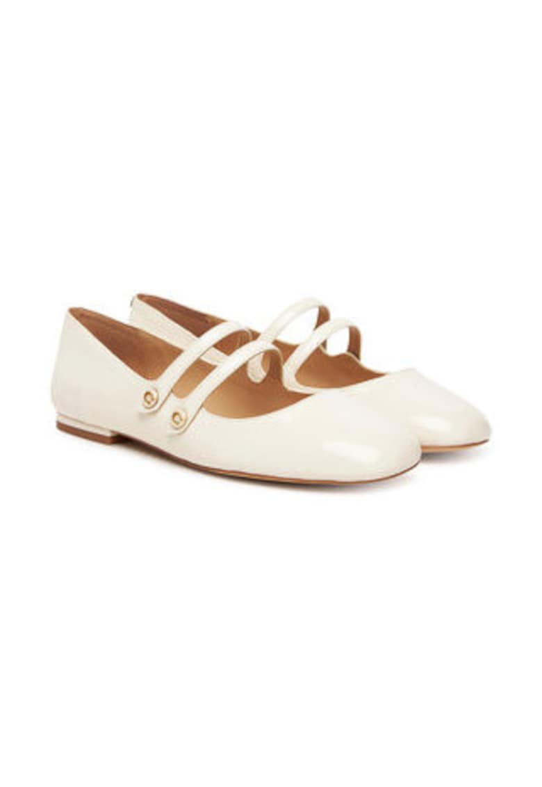 Oferte la Balerini dama -  piele naturala - crem