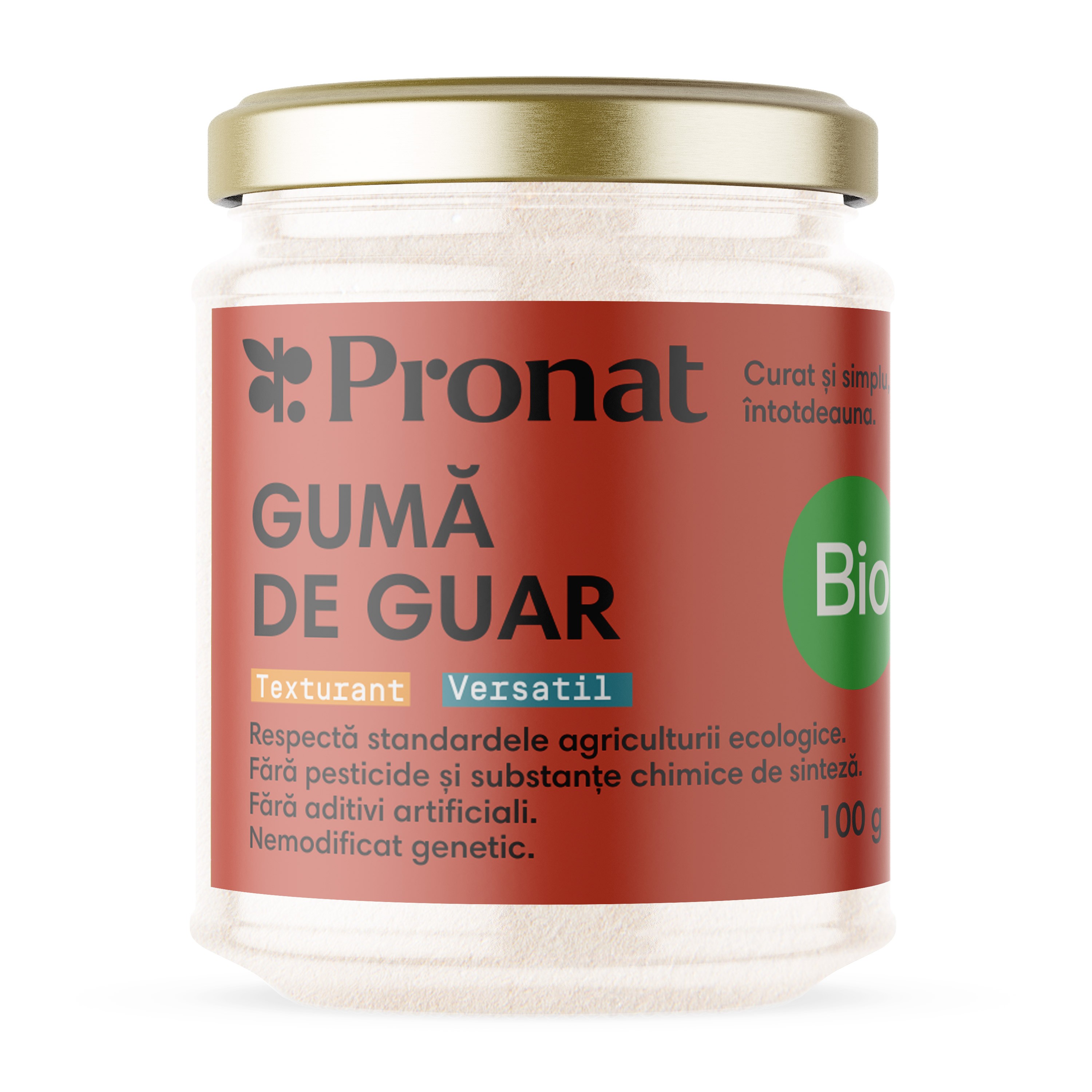 Oferte la Guma de guar bio, 100g Pronat