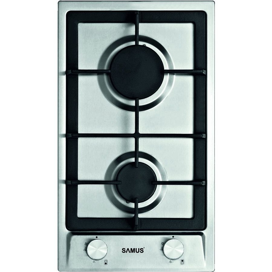Oferte la Plita Incorporabila PSG-32SX Gaz 2 Arzatoare Aprindere Electrica Inox