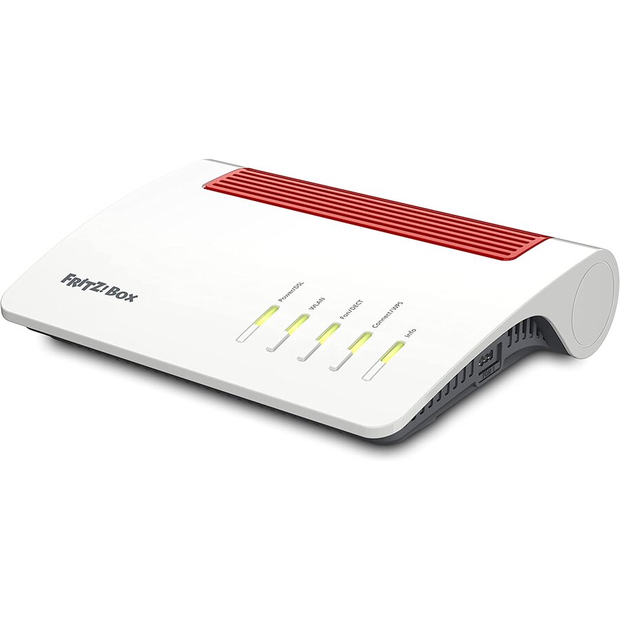Oferte la Router Wireless FRITZ!Box 7590 AX Version 2 Mesh 2.4 / 5GHz Alb
