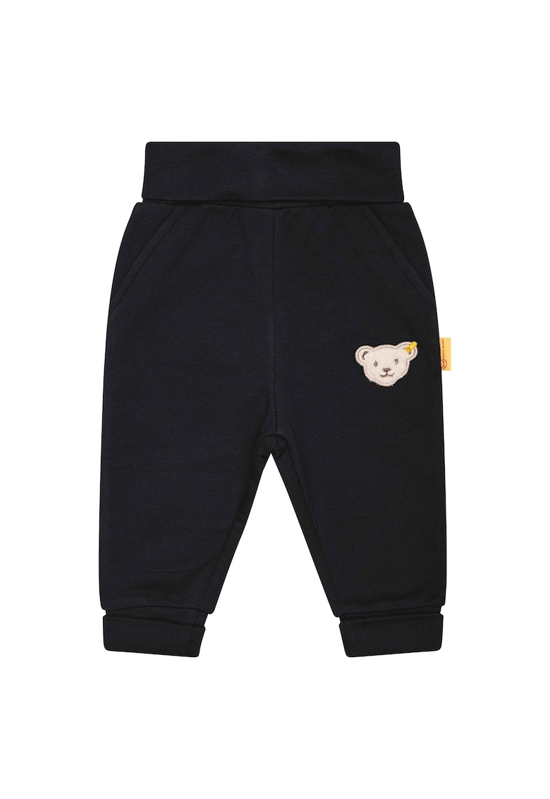 Oferte la Pantaloni de trening din amestec de bumbac - Negru