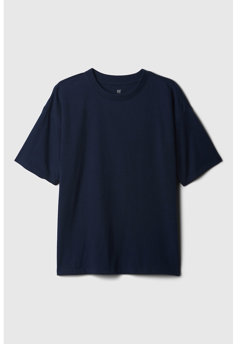 Oferte la Tricou cu decolteu rotund - Bleumarin