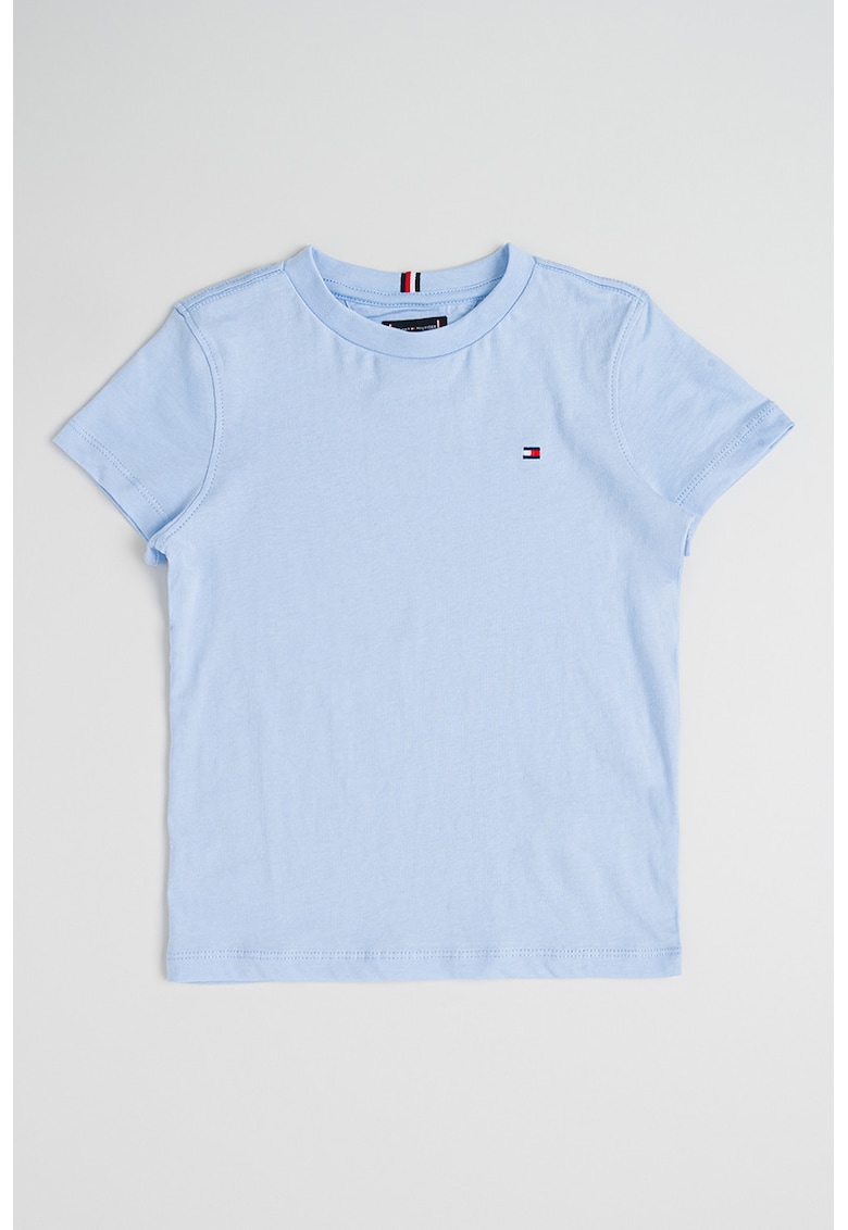 Oferte la Tricou regular-fit din bumbac cu logo discret - Albastru deschis