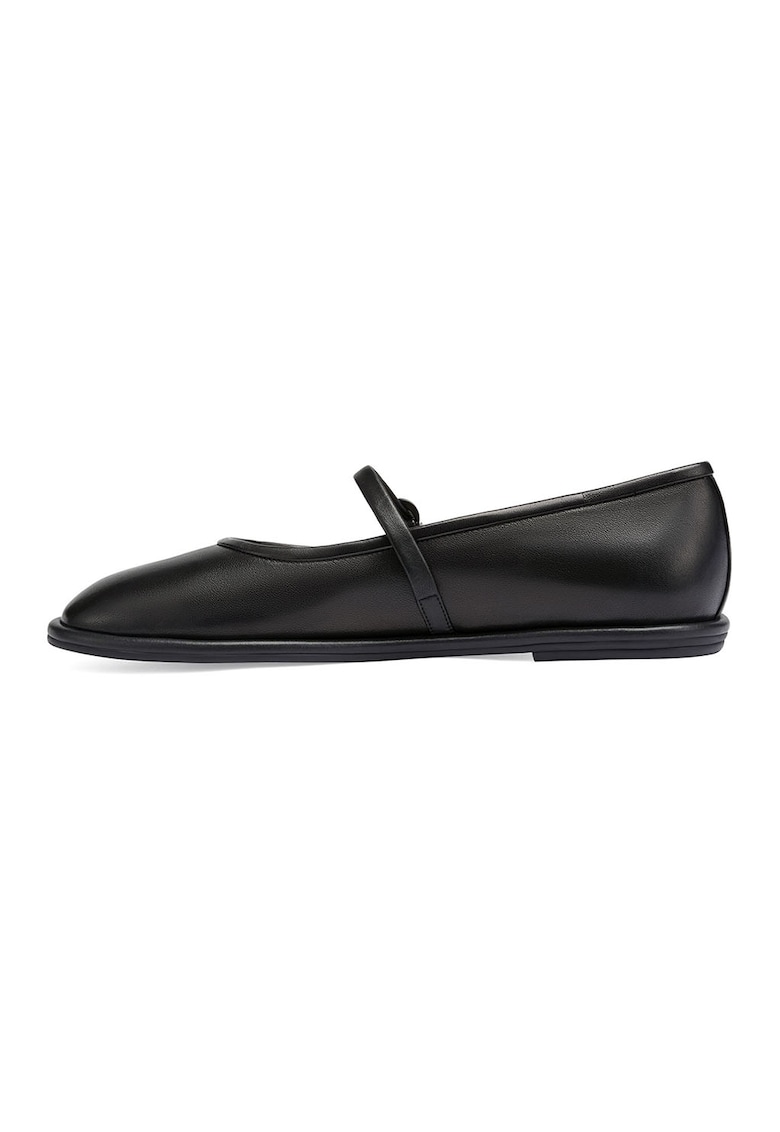 Oferte la Balerini Mary Jane de piele - Negru