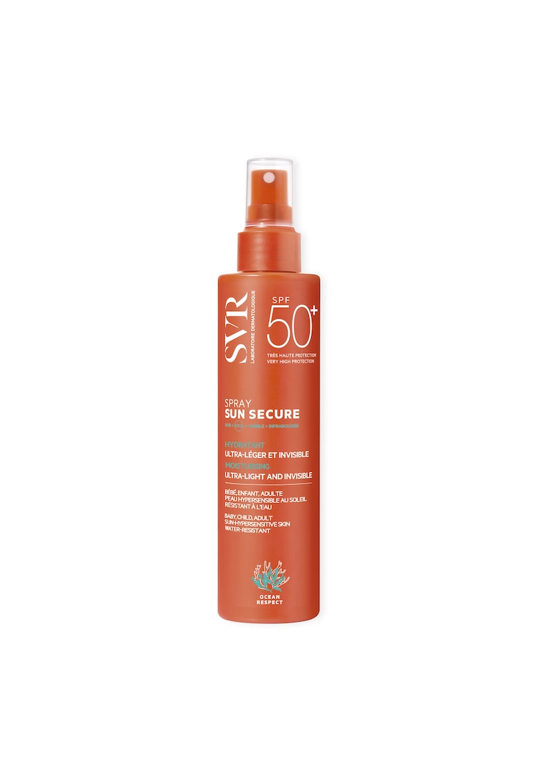 Oferte la Spray lapte  Sun Secure pentru pielea sensibila - 200 ml - 50 SPF