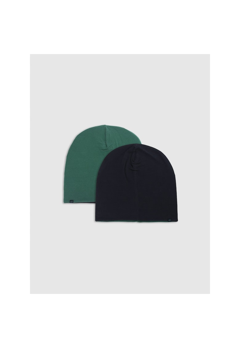 Oferte la Caciula beanie unisex copii  dwustronna - oliwkowa/khaki - dimensiune universala