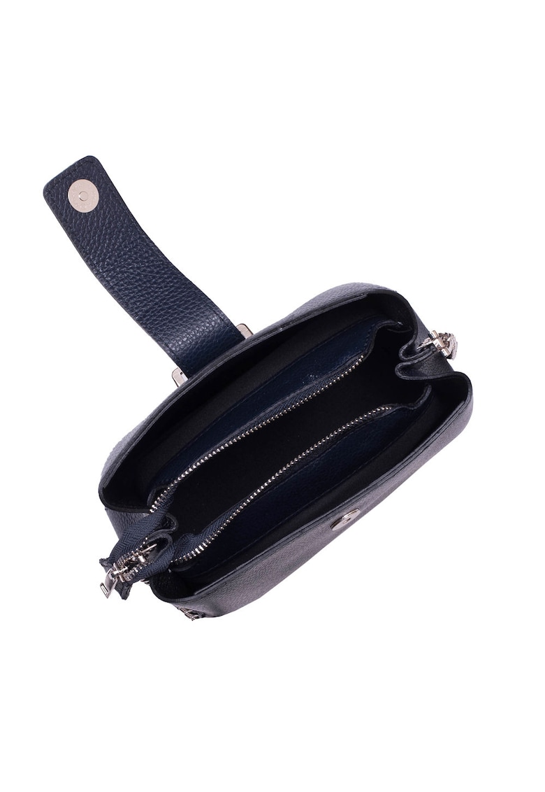 Oferte la Mini poseta dama din piele Avery - Bleumarin