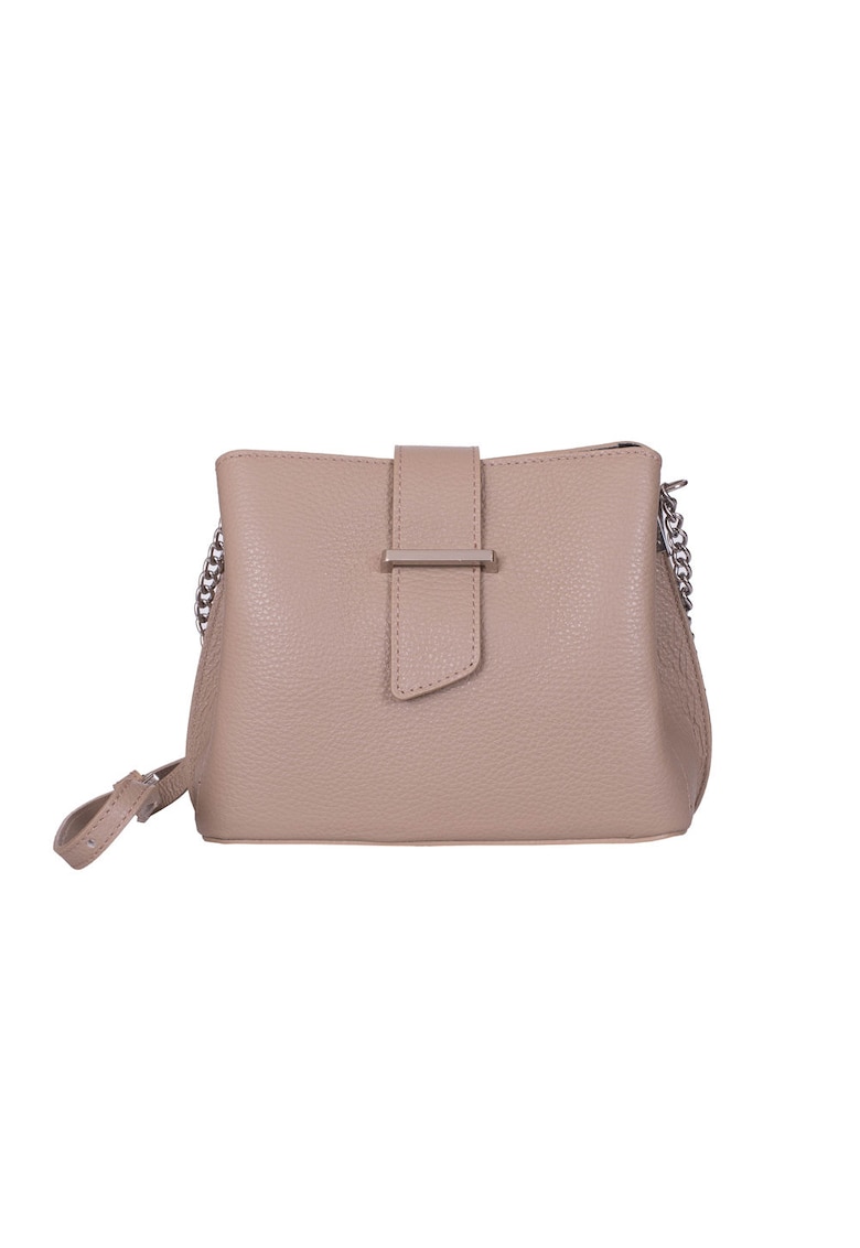 Oferte la Mini poseta dama din piele Avery - Bej