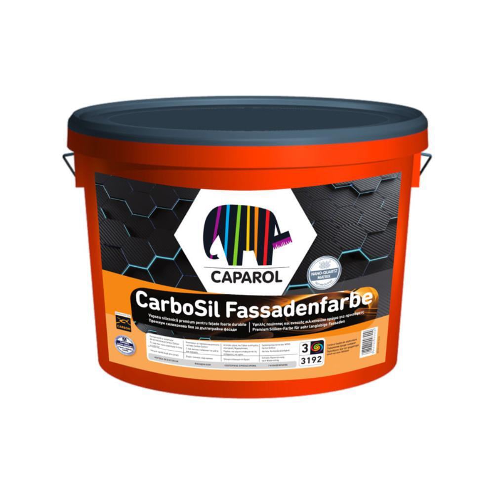 Oferte la Vosea lavabila exterior Caparol CarboSil Fassadenfarbe, alb,  2.35 l