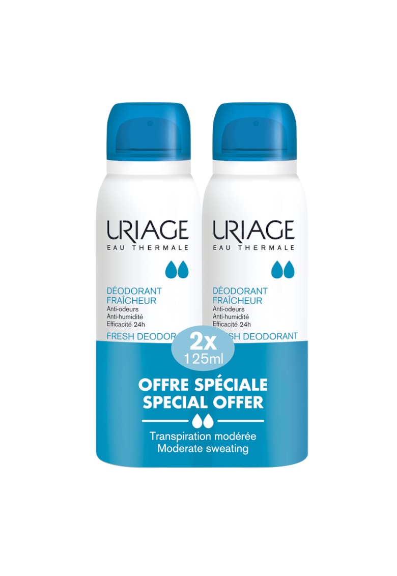 Oferte la Pachet Deodorant spray cu piatra de alaun -  2 x 125 ml