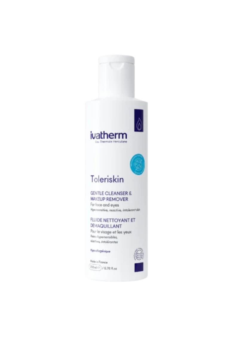 Oferte la Demachiant fluid fata si ochi Toleriskin -  cu efect reparator pentru piele sensibila - 200 ml