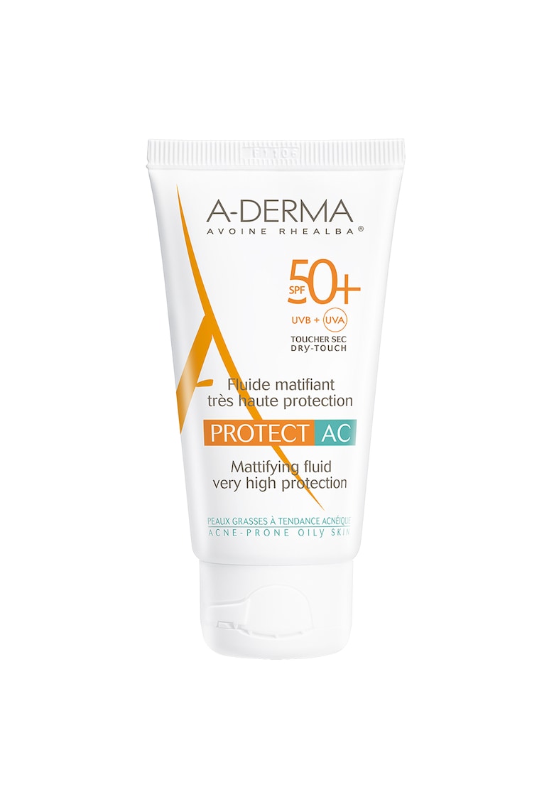 Oferte la Fluid matifiant cu protectie solara  Protect AC SPF 50+ pentru ten gras - 40 ml
