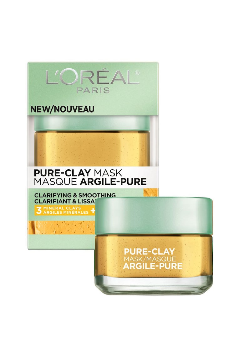 Oferte la Masca de fata anti-roseata - efect de iluminare cu Argila Naturala si Lamaie Yuzu -  Pure Clay - 50 ml