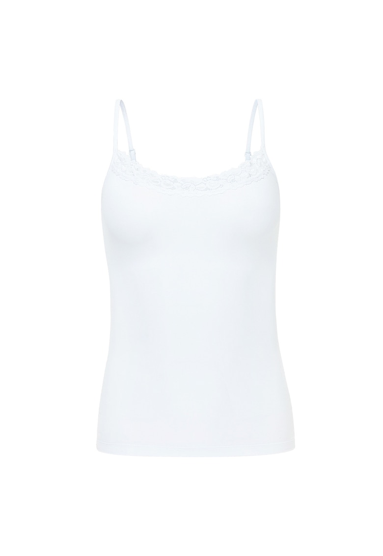 Oferte la Top slim fit cu captuseala din dantela - Alb