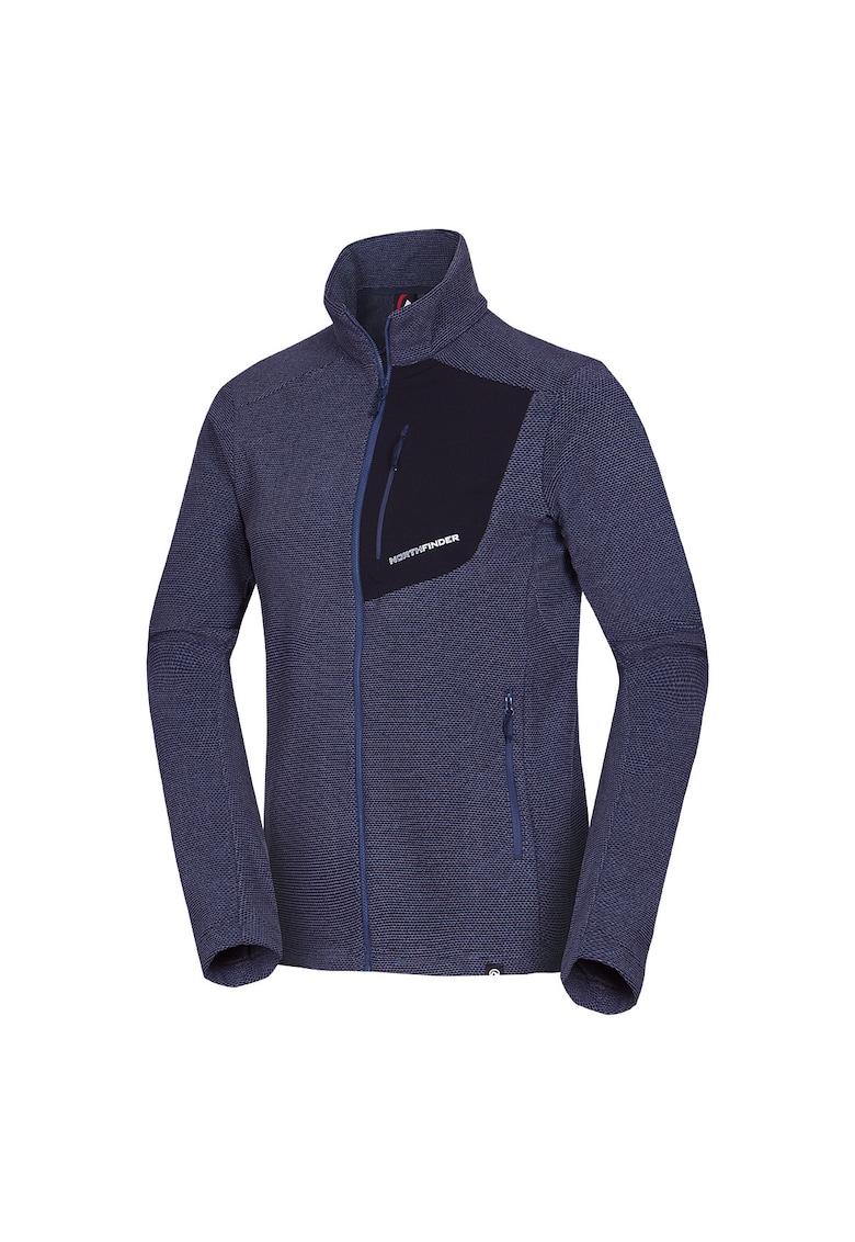Oferte la Bluza fleece melange barbati Trugberg - Bleumarin