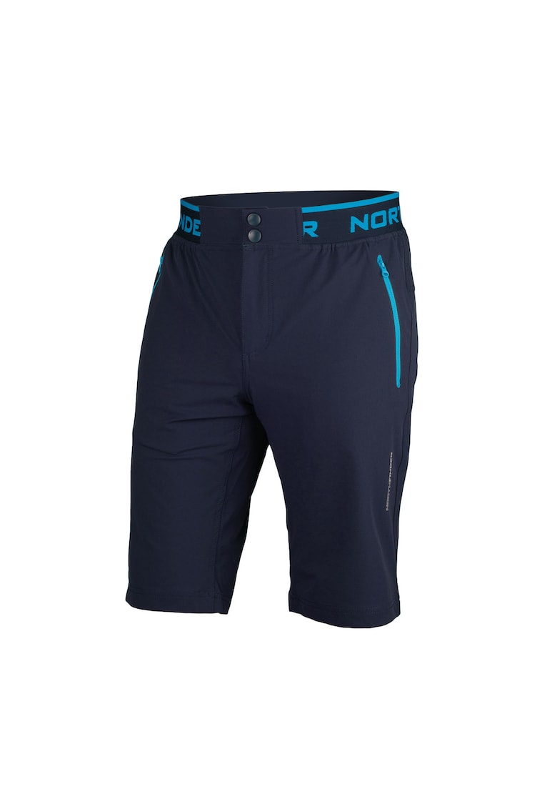 Oferte la Pantaloni scurti cu talie elastica pentru barbati Roberto - Bleumarin inchis