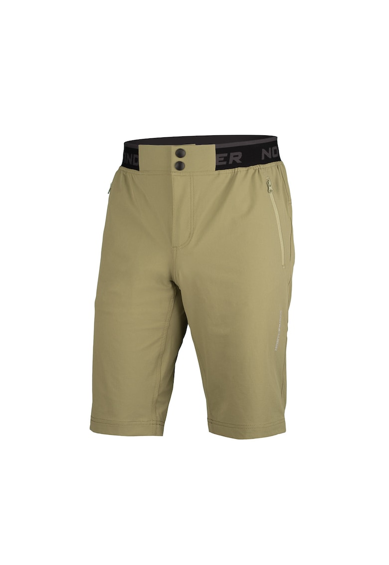 Oferte la Pantaloni scurti cu talie elastica pentru barbati Roberto - Verde masliniu