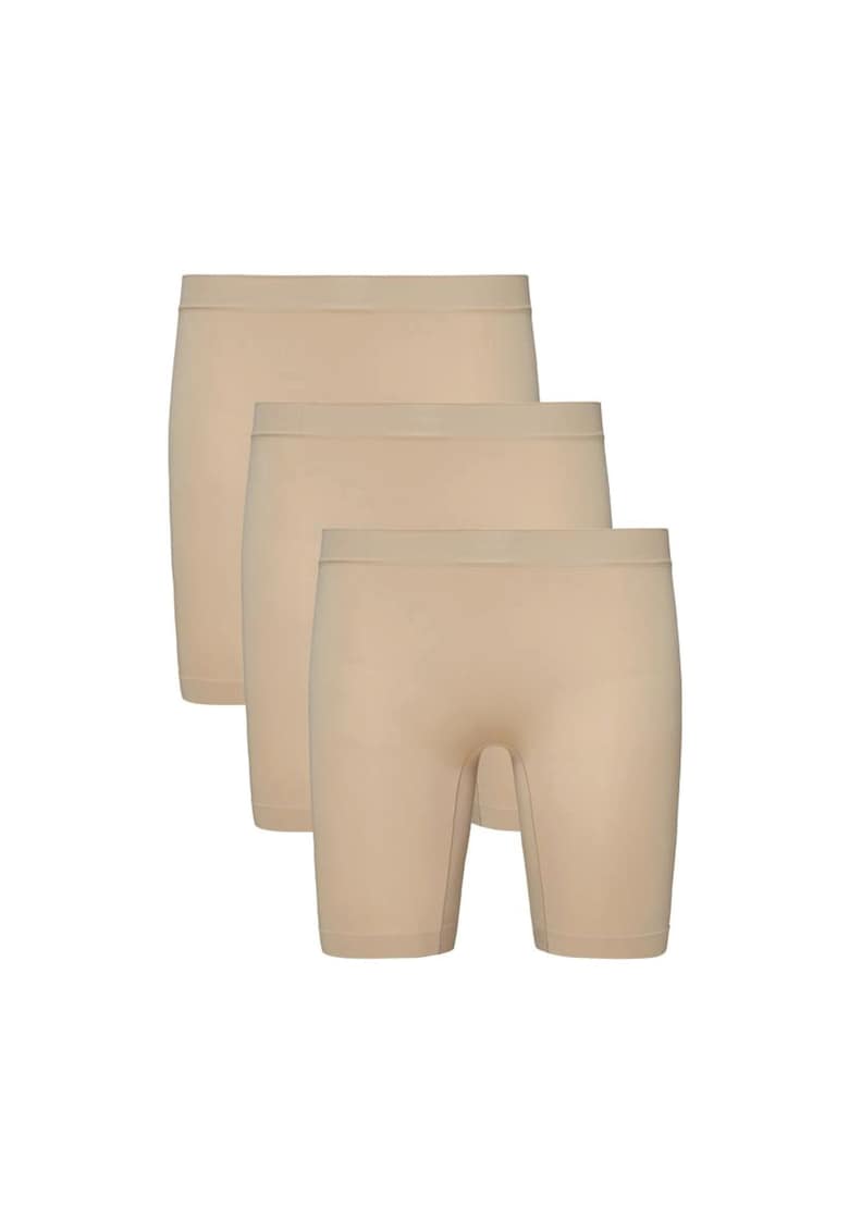 Oferte la Set de colanti scurti pentru ciclism Skimmies - 3 piese - Bej