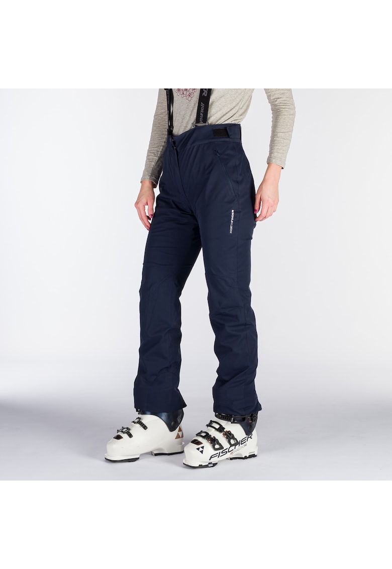 Oferte la Pantaloni de schi 10K/10K cu bretele dama Maxine - Blue nights