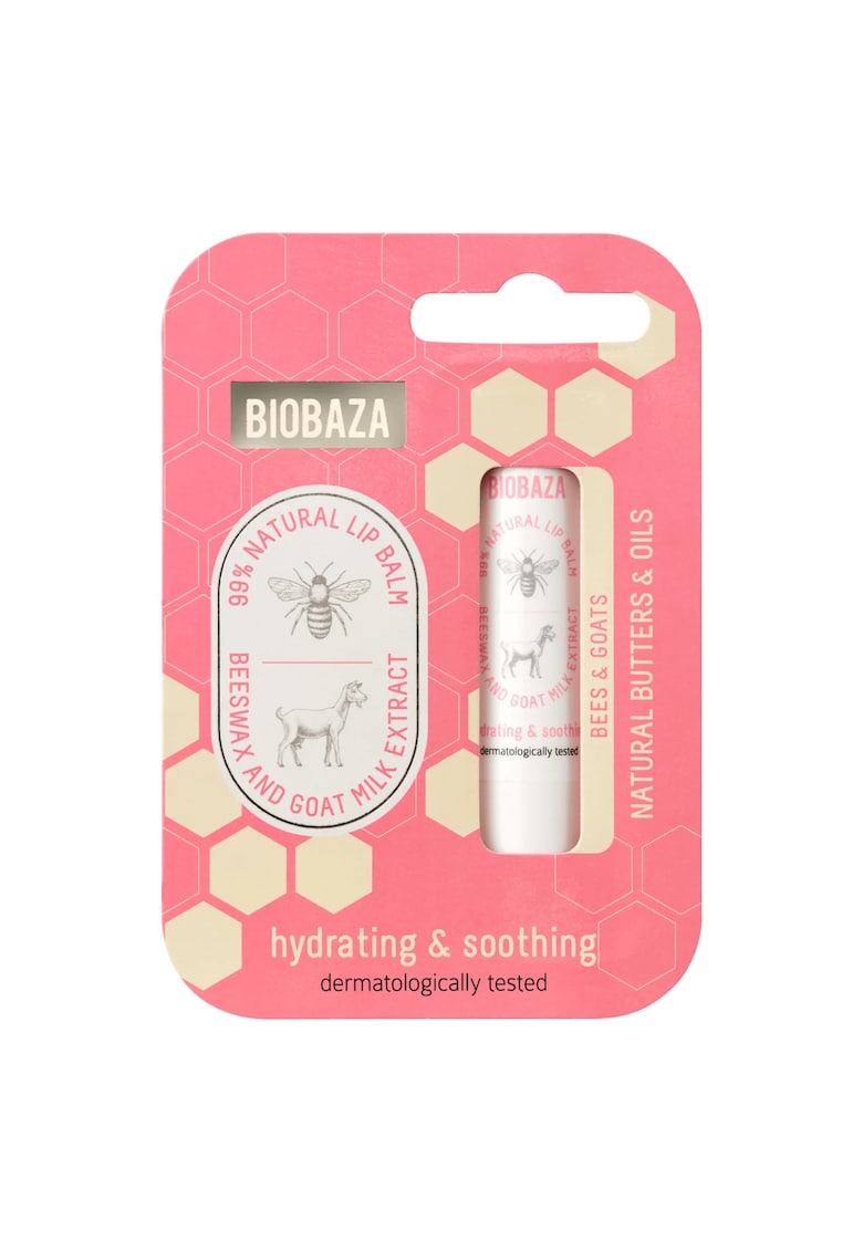 Oferte la Balsam de buze cu extract de miere si lapte de capra -  BEES & GOATS - 4 -5 g