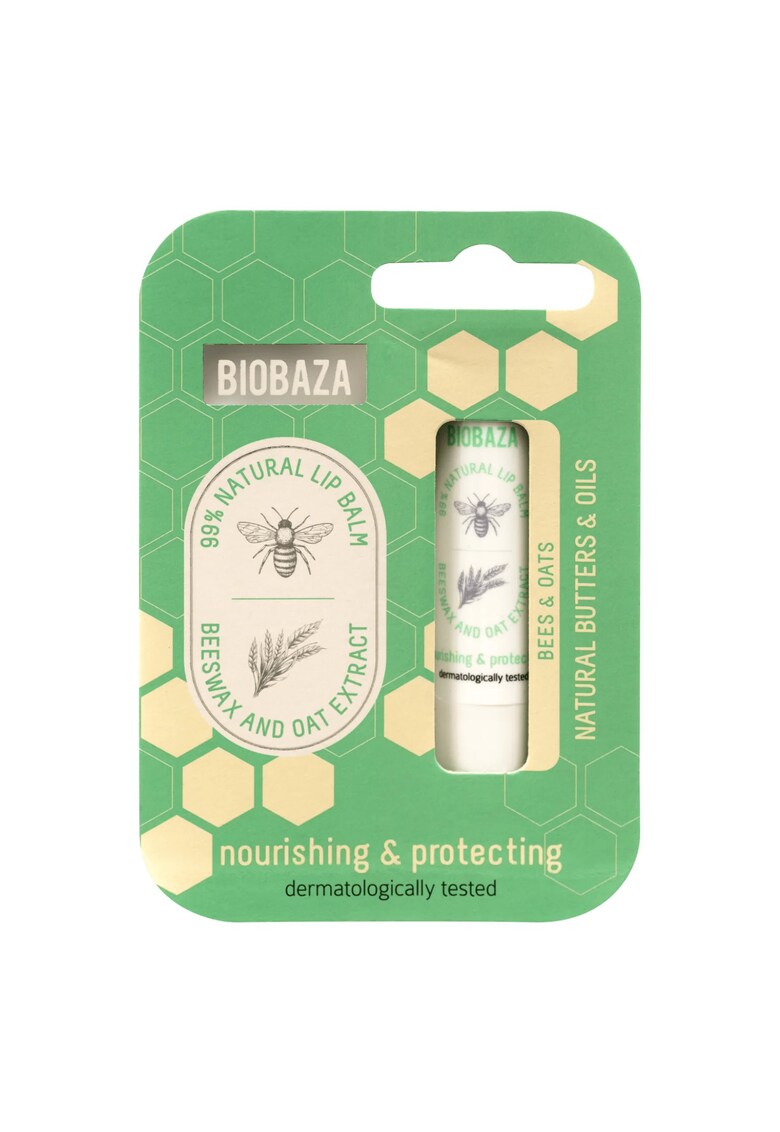 Oferte la Balsam de buze cu extract de miere si ovaz -  BEES & OATS - 4 -5 g
