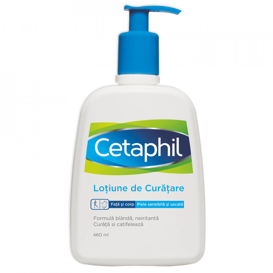 Oferte la Lotiune de curatare pentru piele sensibila si uscata Cetaphil (Gramaj: 236 ml, Concentratie: Lotiune pentru curatare)