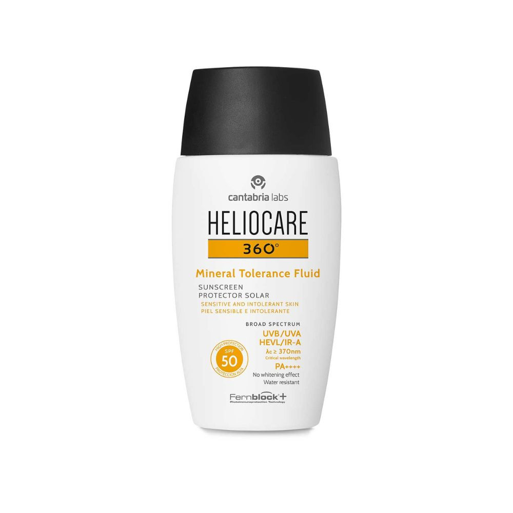 Oferte la Fluid mineral pentru protectie solara cu SPF 50 Heliocare 360, Cantabria Labs, 50 ml
