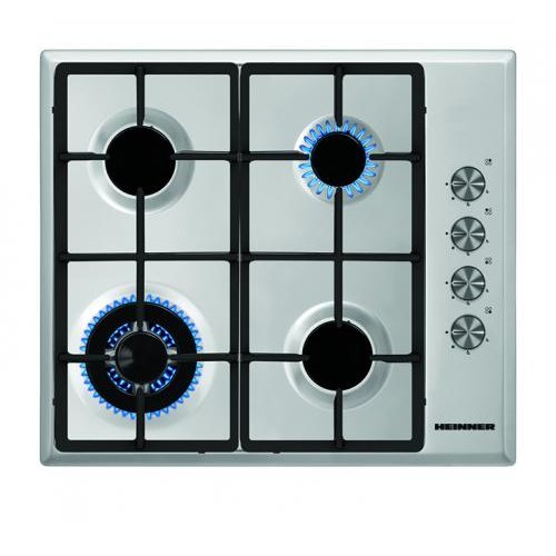 Oferte la Plita incorporabila HBH-S584WI-IX gaz 4 arzatoare aprindere electrica Inox