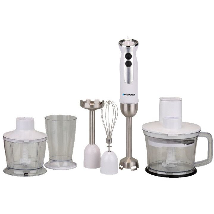 Oferte la Blender de mana 4 in 1 HBD801WH 2 viteze 1000W Alb