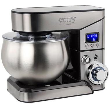 Oferte la Mixer cu Bol CR 4223 5L 6 Viteze Functie Pulse 2000W Argintiu