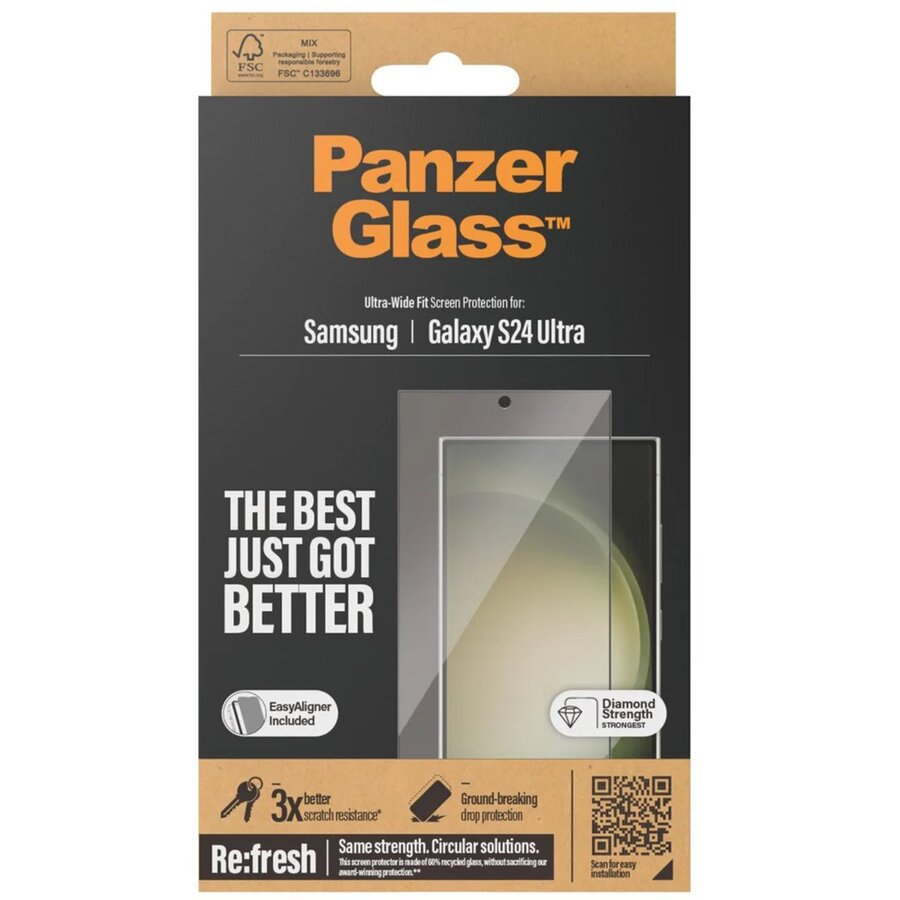 Oferte la GPS screen protector, protective film (transparent, Samsung Galaxy S24 Ultra, EasyAligner)