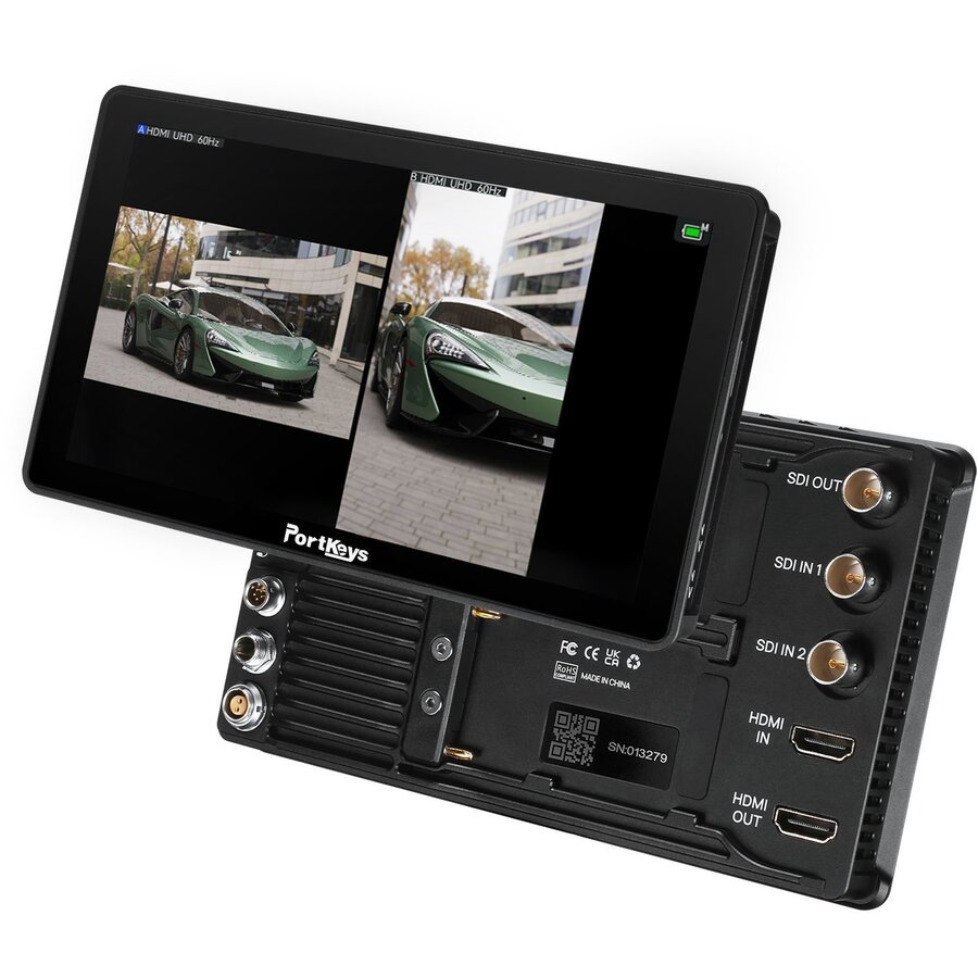Oferte la Monitor pentru Camera Video BM7 II DS 7Inch Touchscreen HDMI/SDI 10-bit (8+2 FRC) 2200Nits Negru