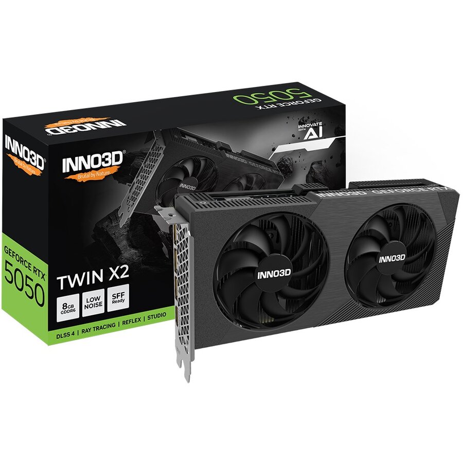 Oferte la Placa Video GeForce RTX 5050 TWIN X2 NVIDIA 8GB GDDR6