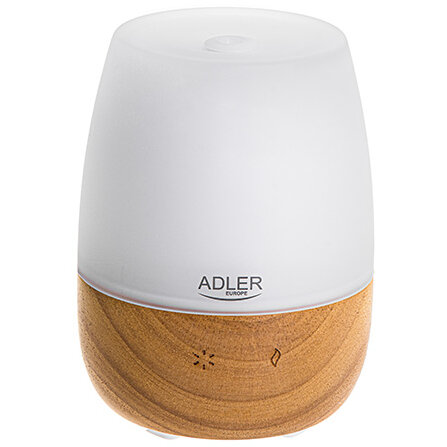 Oferte la Difuzor Aromaterapie AD 7967 3in1 Rezervor Apa 130ML Alb/Maro