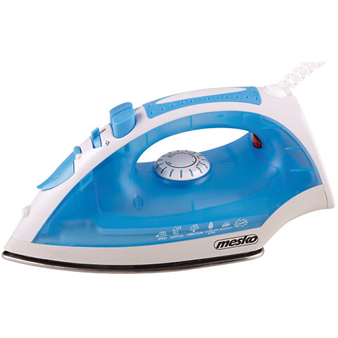 Oferte la Fier de Calcat cu Aburi MS 5023 Rezervor Apa 250ML Putere 2200W Alb/Albastru