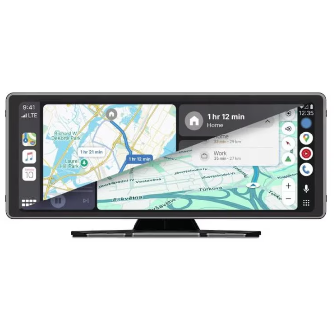 Oferte la Ecran Multimedia DS1020 CarPlay 10.2 Inch IPS Touchscreen Display + FHD Rear Camera