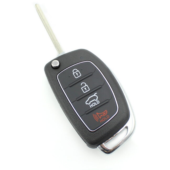 Oferte la Carcasa pentru Cheie Hyundai Tip Briceag 3+1 Butoane Negru
