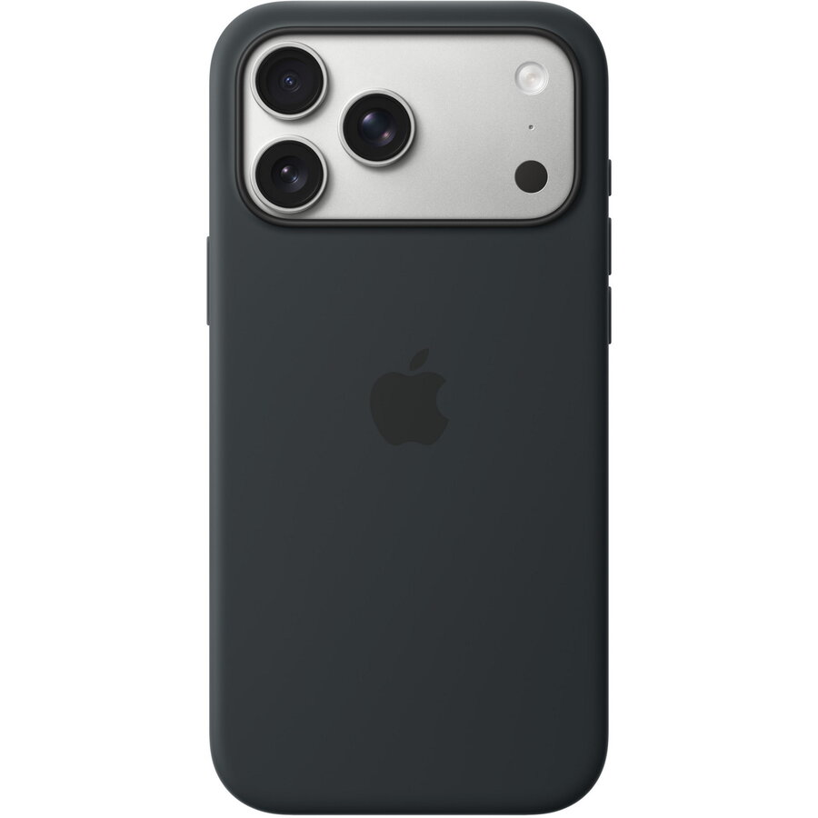Oferte la GPS Silicone Case with MagSafe, black, iPhone 17 Pro Max
