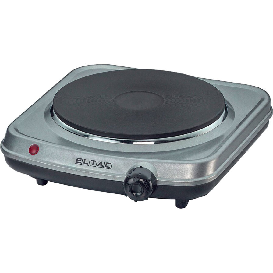 Oferte la Plita single hotplate ELTAC EK 18 silver/black, 1,500 watts, cooking surface O 18cm