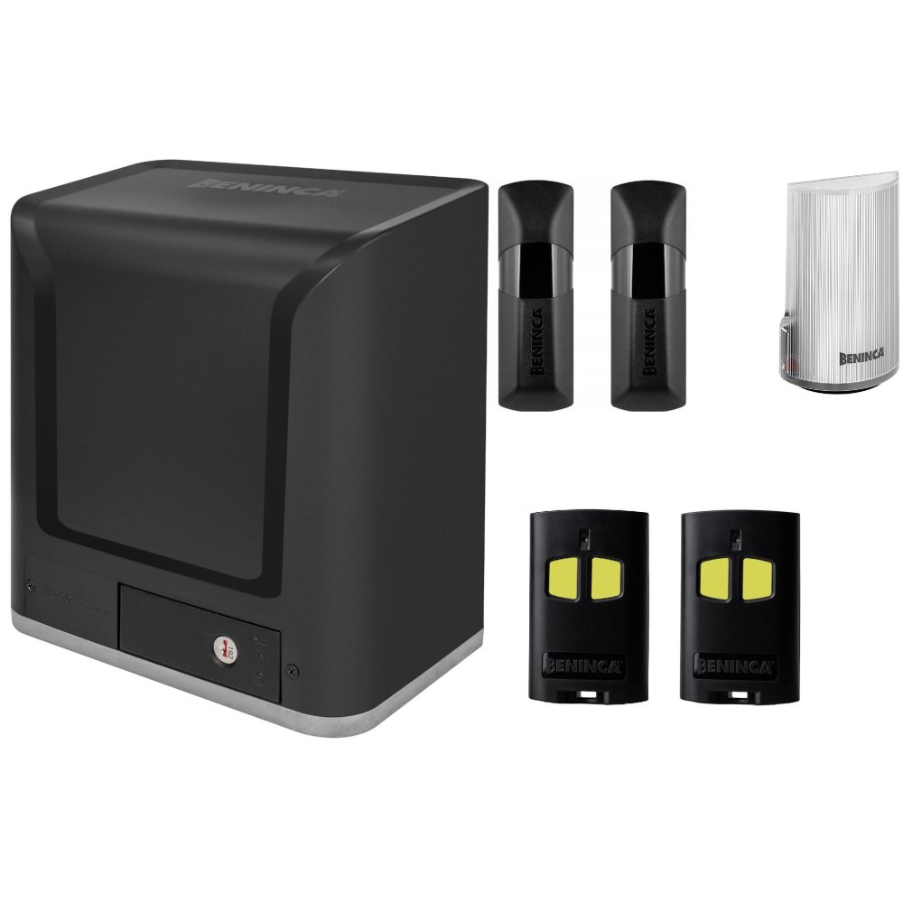 Oferte la Kit automatizare poarta culisanta pana la 400 kg, Beninca Wolf400, utilizare intensiva 24v, limitatori magnetici