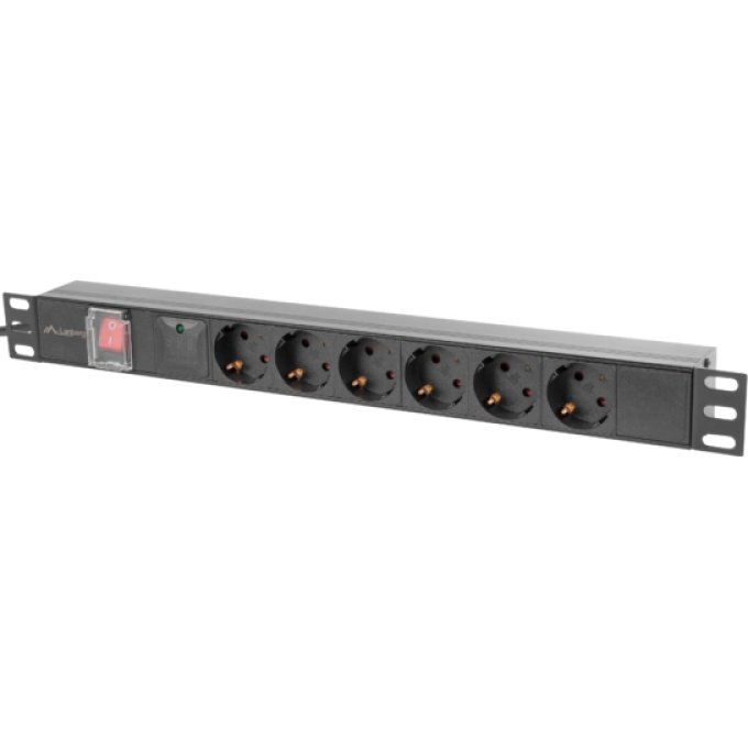 Oferte la Unitate alimentare PDU 19", 6 prize ng LANBERG PDU-06F-0200-IEC-BK