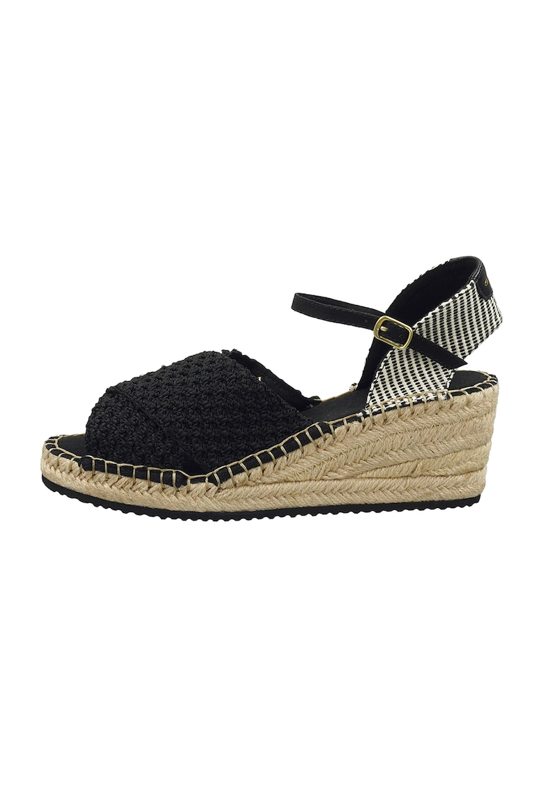 Oferte la Espadrile wedge Luliza - Negru