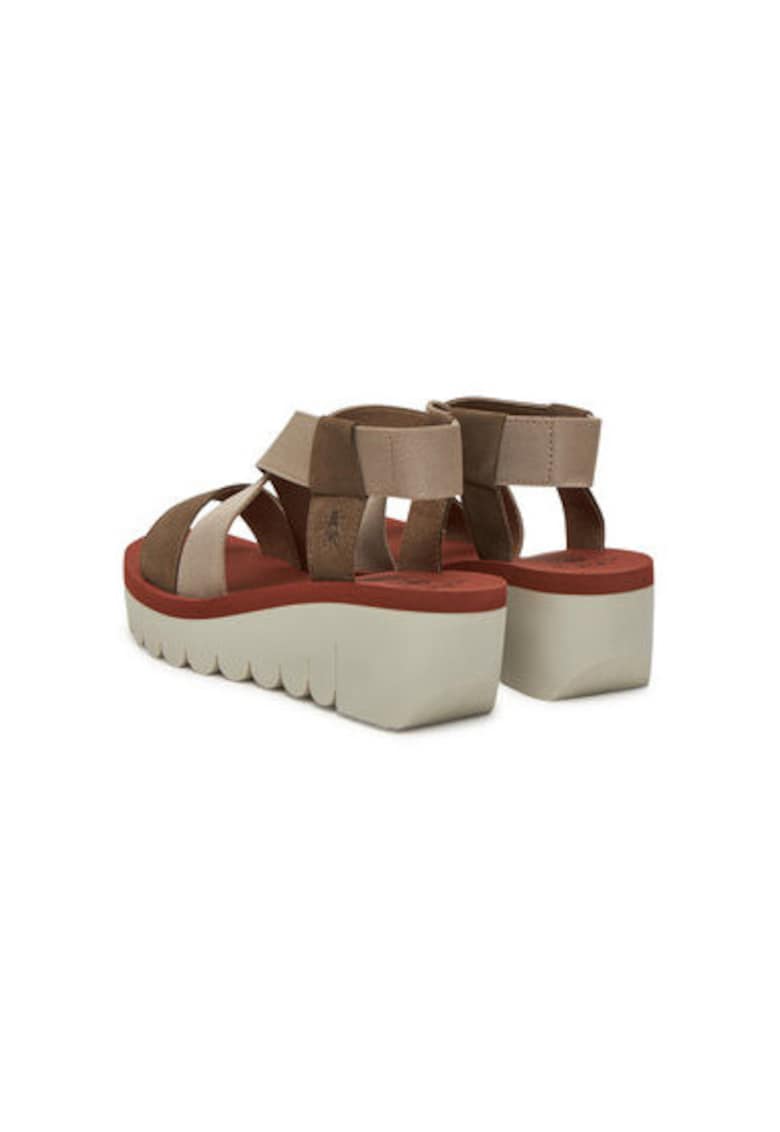 Oferte la Sandale dama - YABI922FLY -  Piele naturala - Bej