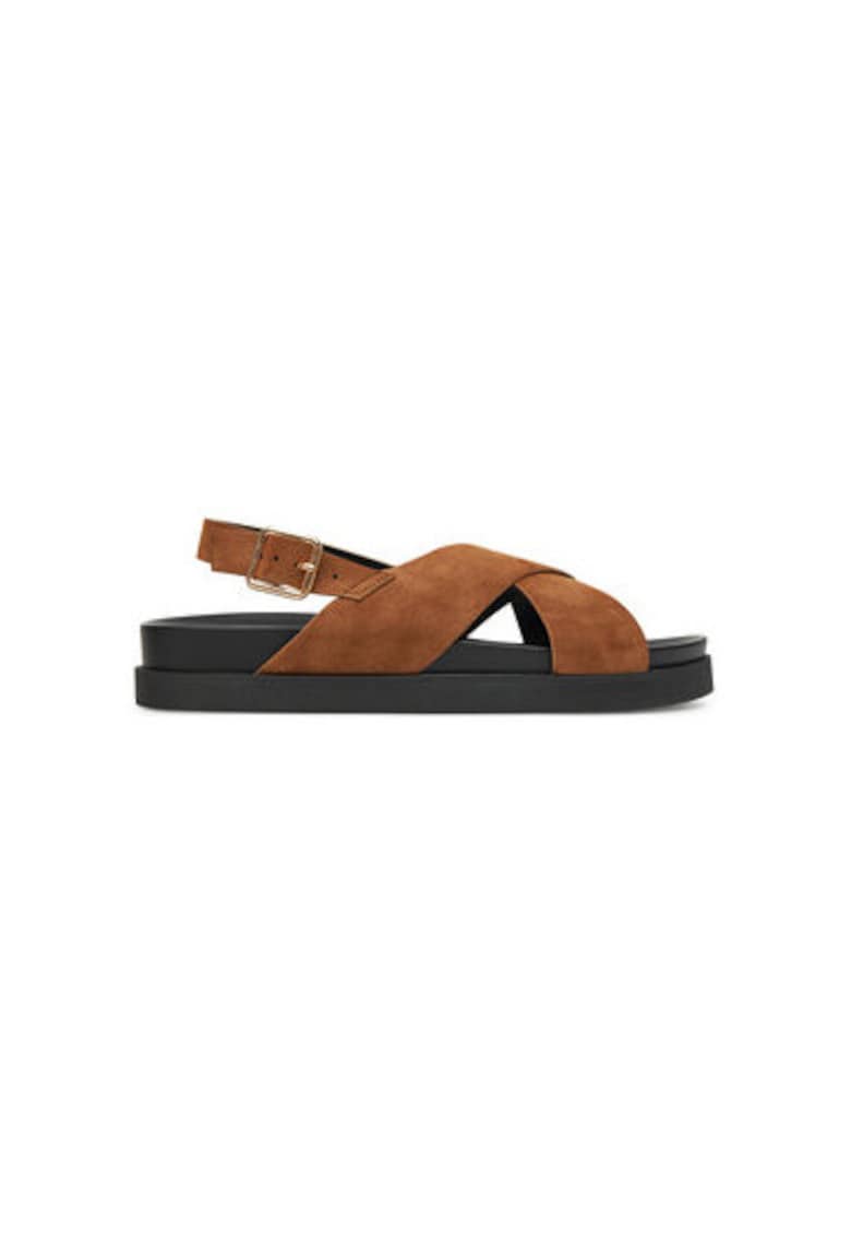 Oferte la Sandale dama - 15253212 -  Piele ecologica - 36 EU - Maro