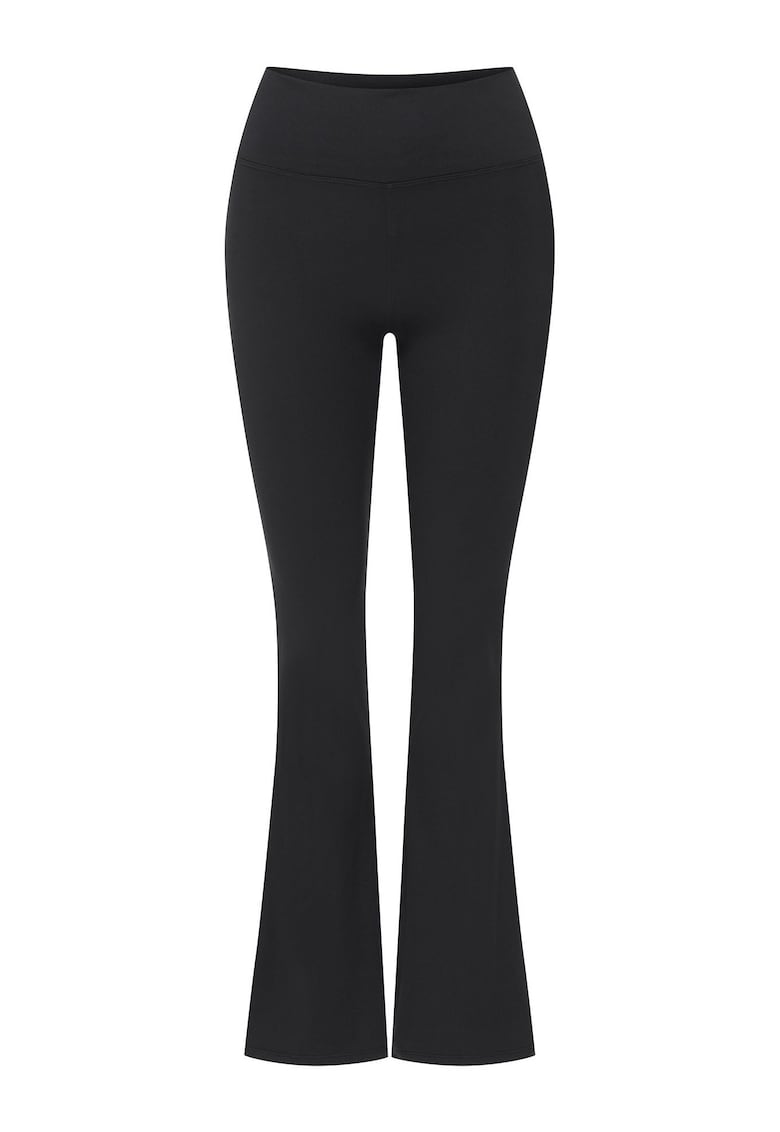 Oferte la Pantaloni dama Midrise -  Poliester - Negru