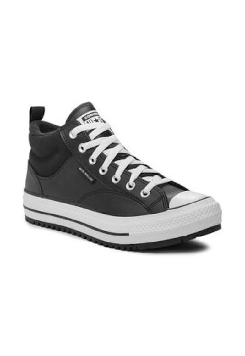 Oferte la Ghete barbatesti  piele ecologica - negru/alb -