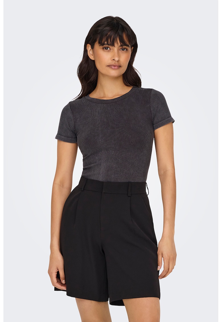 Oferte la Tricou cu striatii - Gri inchis