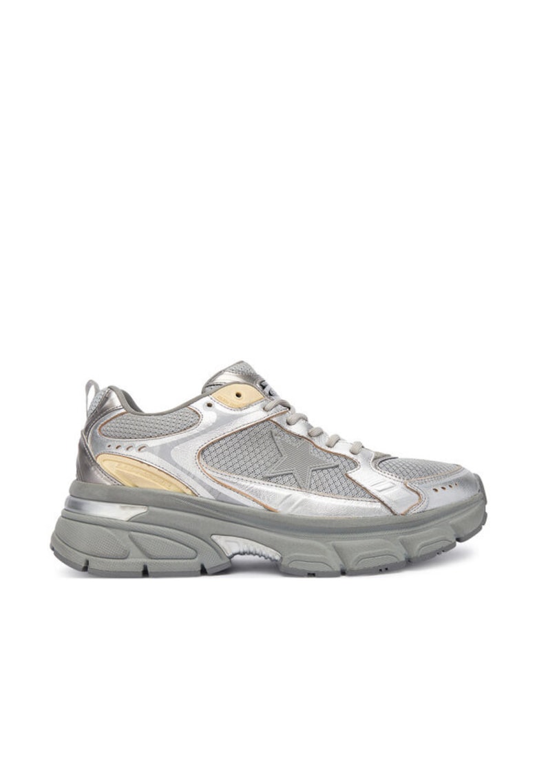 Oferte la Tenisi dama 305791023 -  Piele naturala - Gri