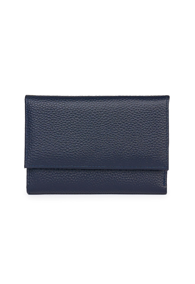 Oferte la Portofel dama din piele naturala Simeon - Bleumarin