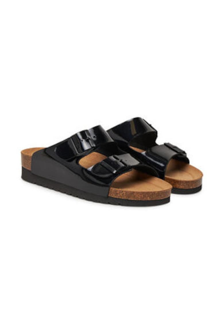 Oferte la Papuci dama - Grunland - piele ecologica - Negru